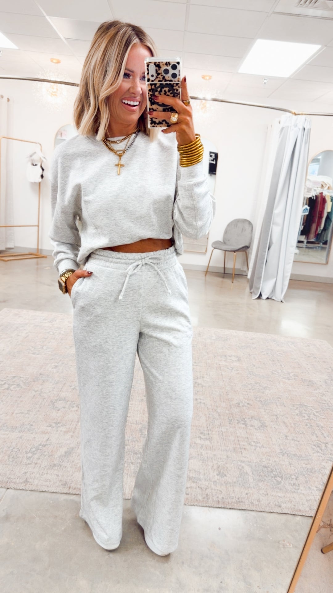 Urban Ease Set-Heather Grey