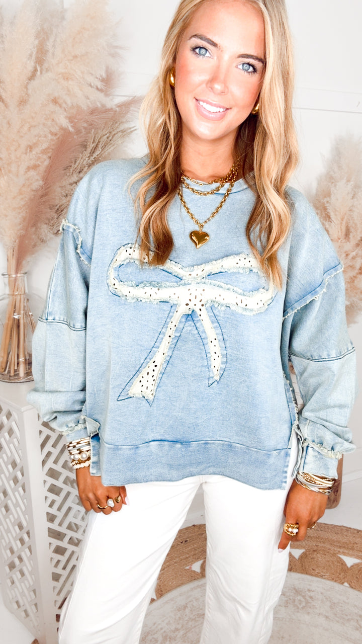 The Bow Charm Sweatshirt