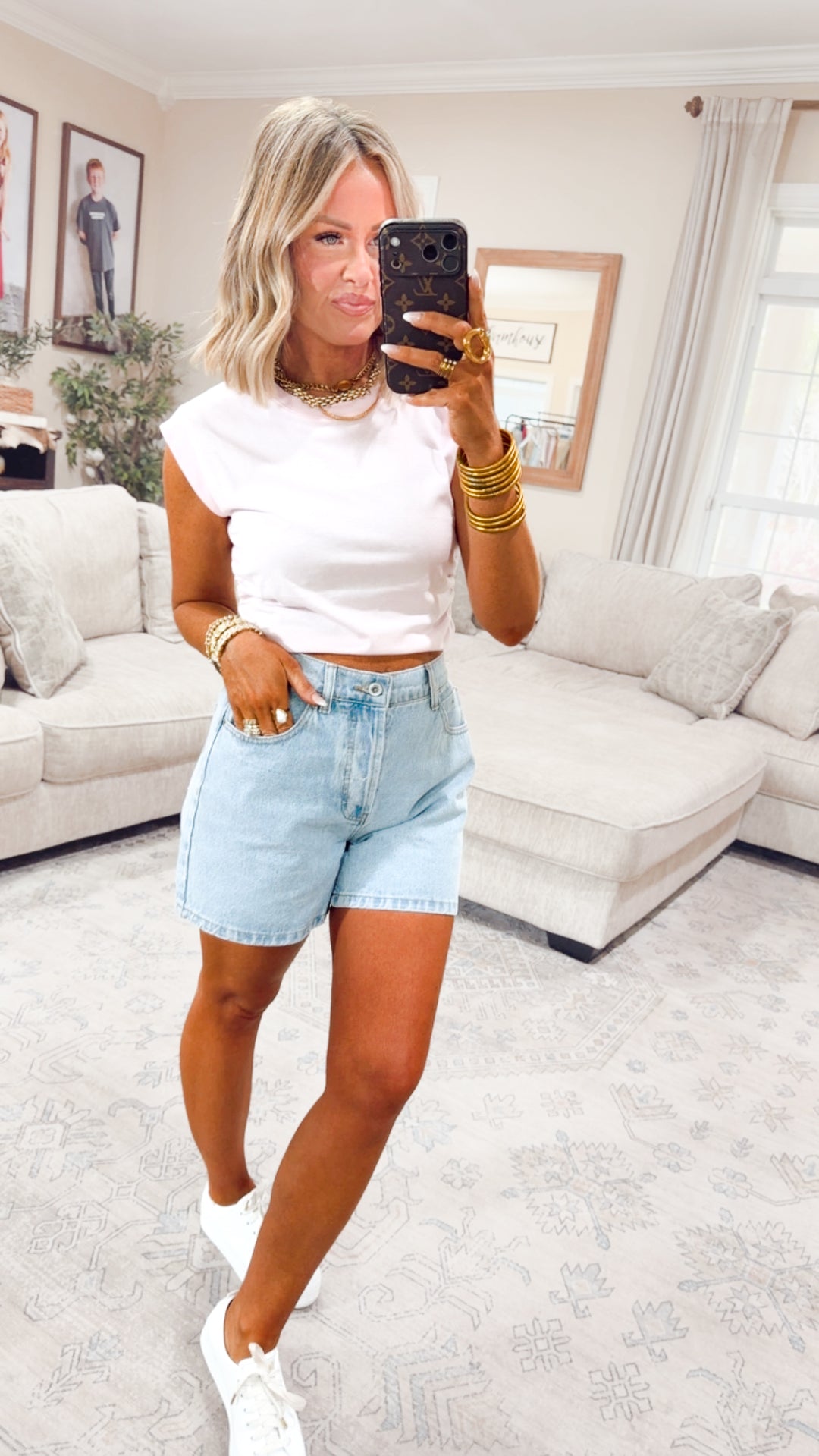 The Drift Cinch Top-Soft Pink