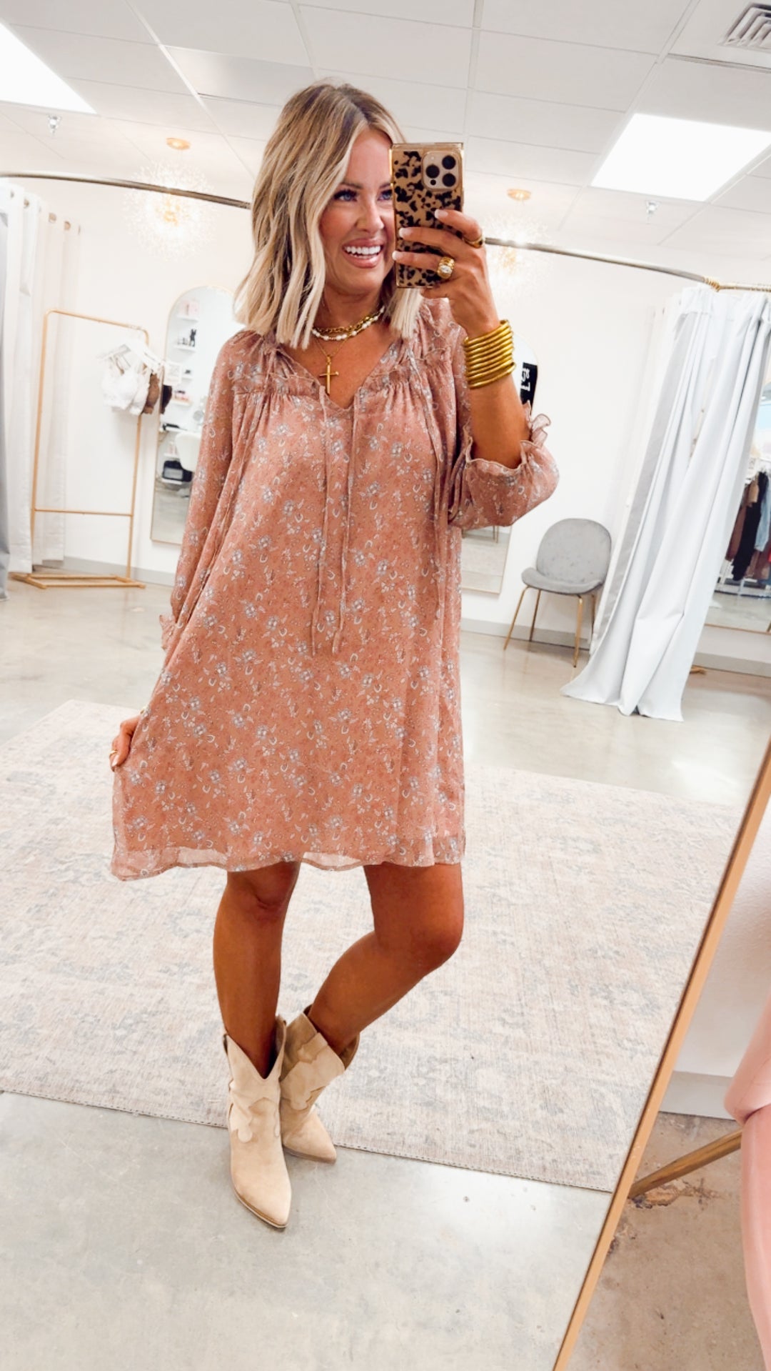 Willa Floral Mini Dress