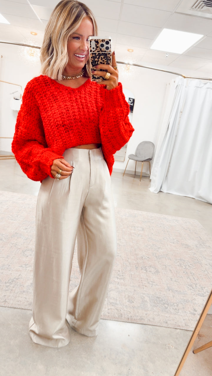 The Prescott Pants-Champagne