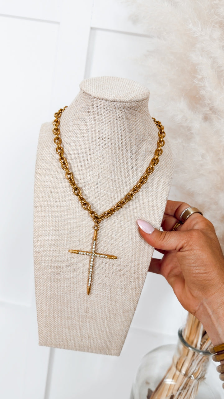 Luxe Cross Necklace