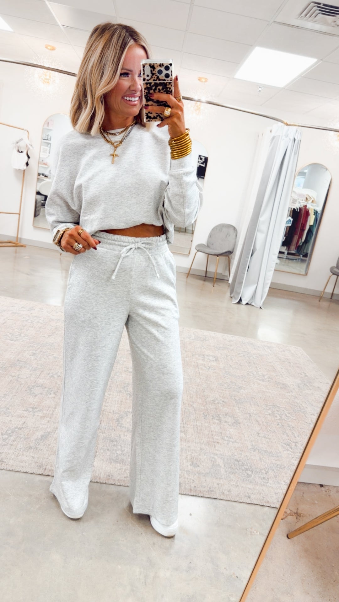 Urban Ease Set-Heather Grey