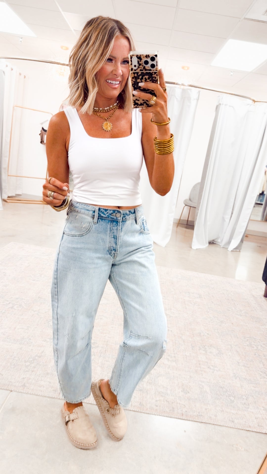 Butter Basic Tank-White