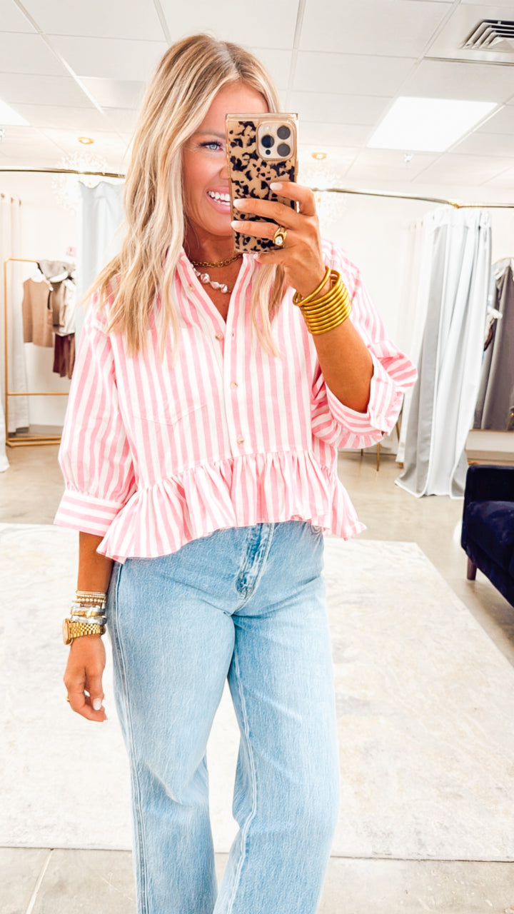Hampton Bay Poplin Top