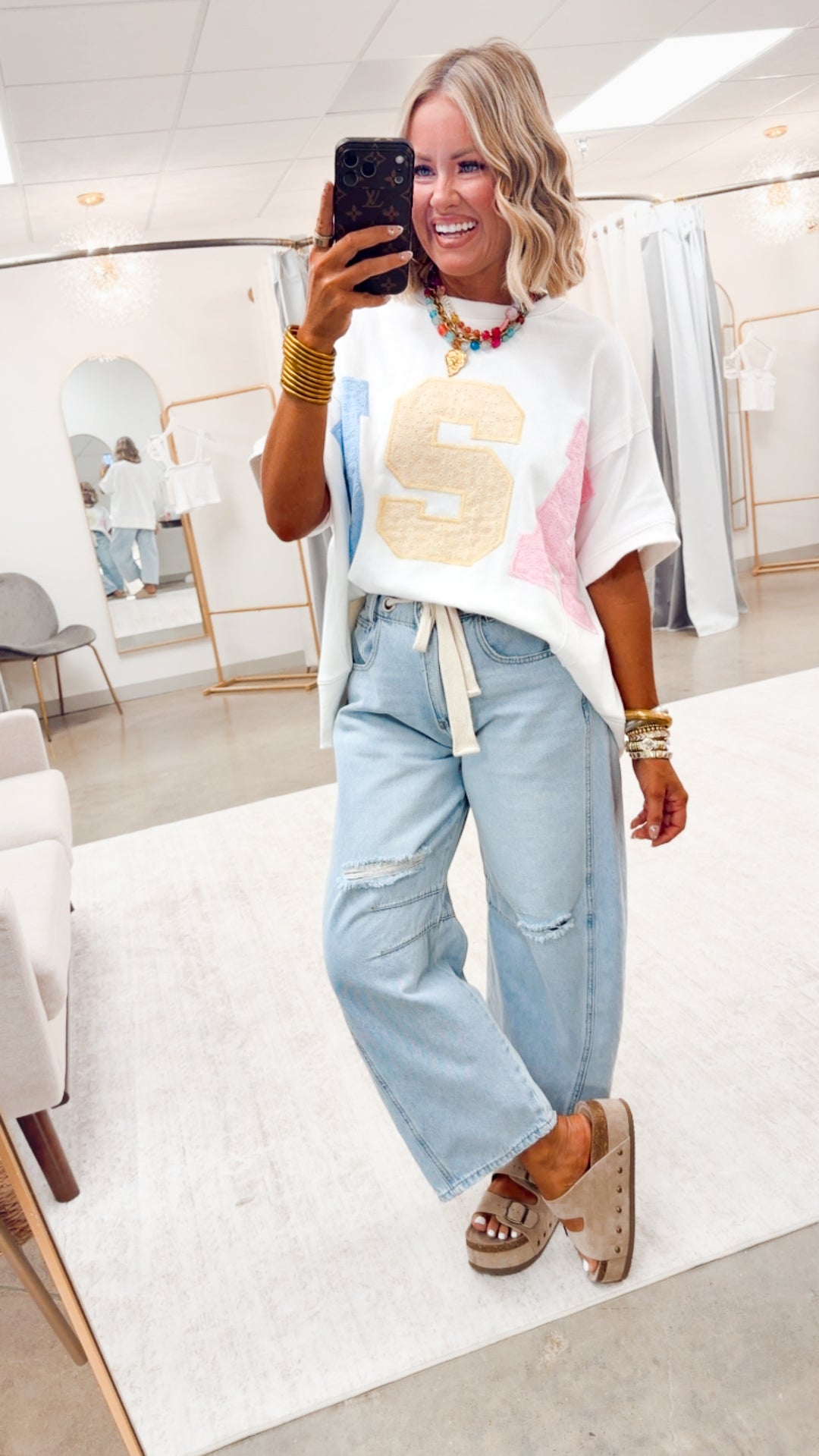 The USA Darling Dolman Top