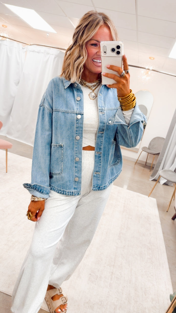 The Hardy Denim Jacket-Medium
