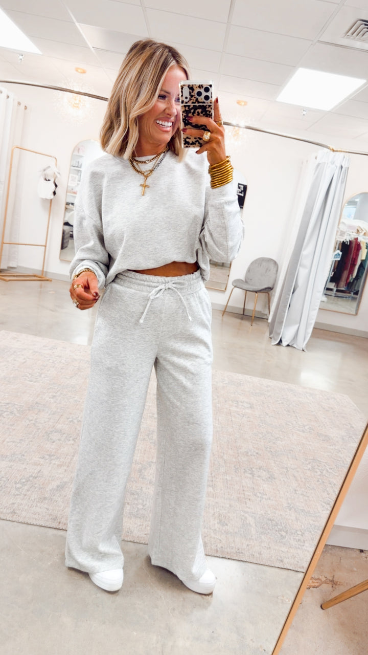 Urban Ease Set-Heather Grey