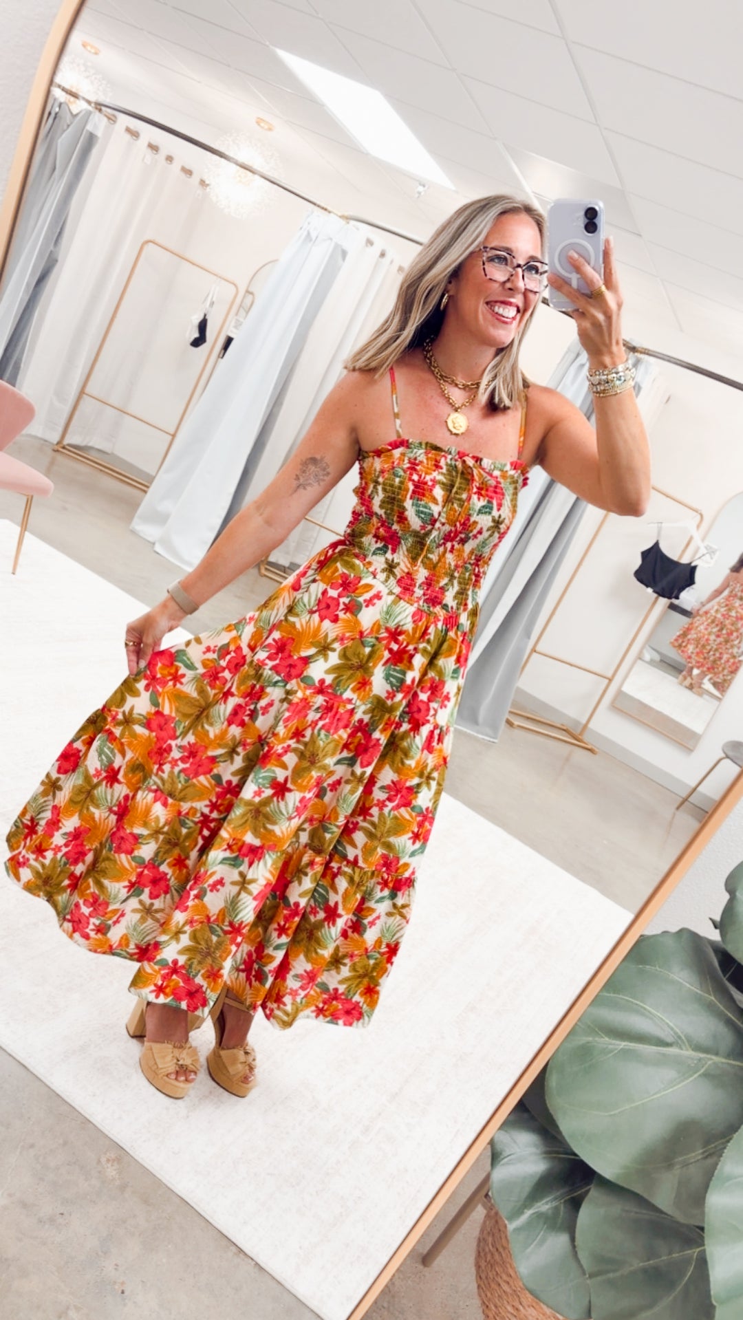 The Maui Breeze Midi Dress