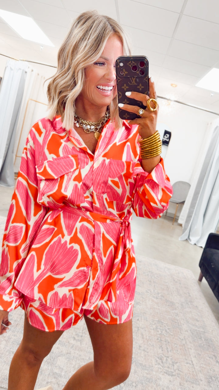 Island Tulip Tunic Top