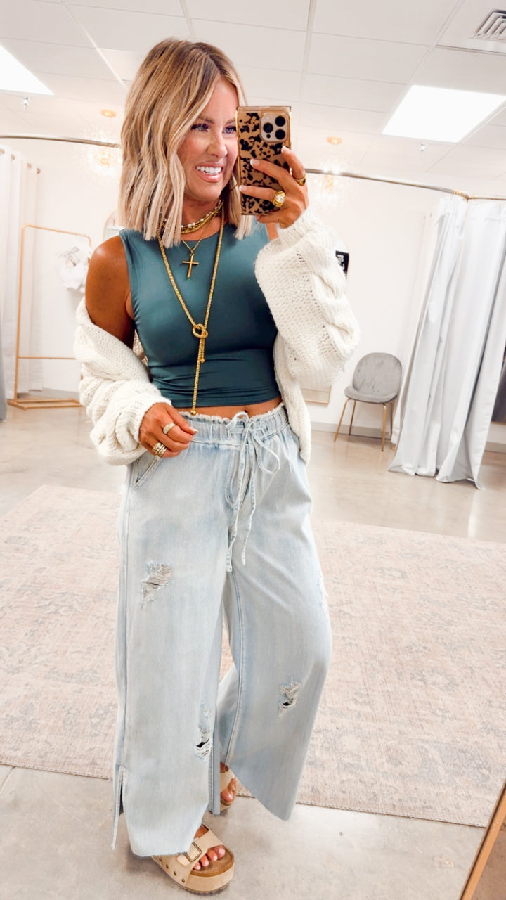 Skylar Open Front Cardigan Sweater