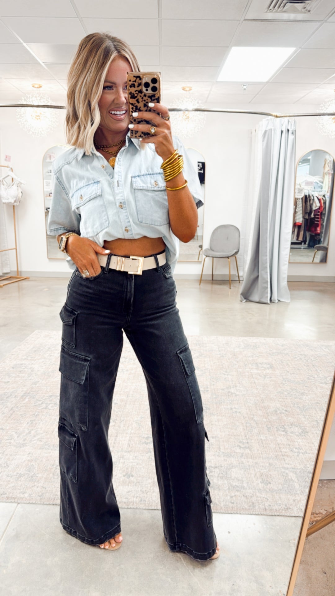 Lainey Button Down Top