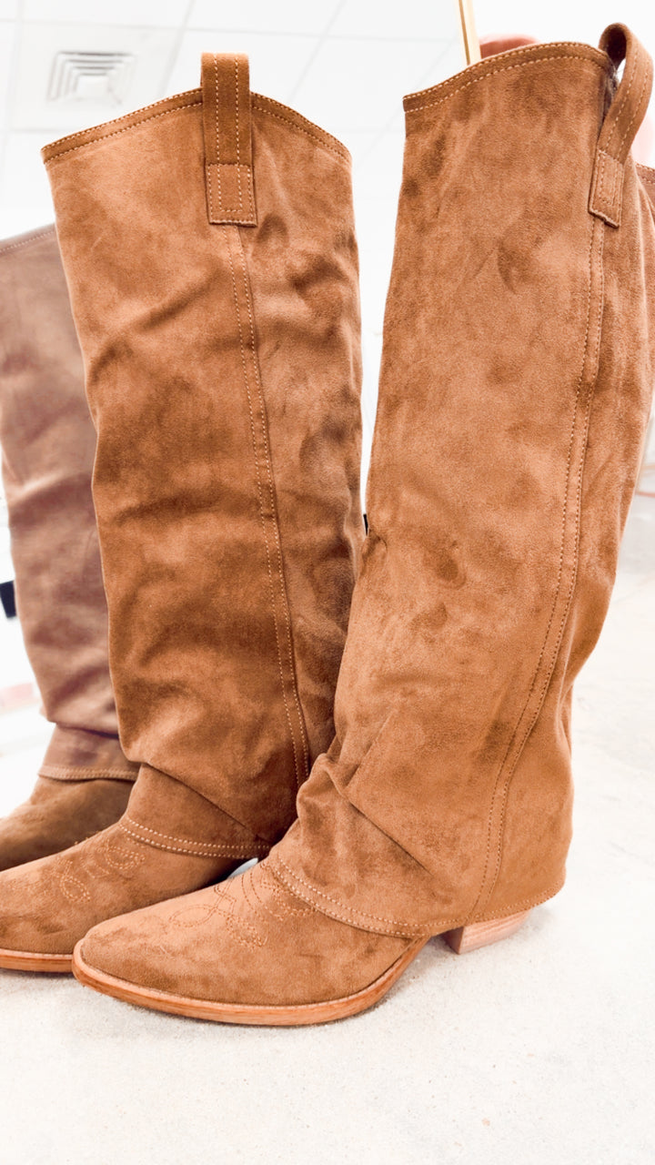 Pamela Slouch Heel Boot