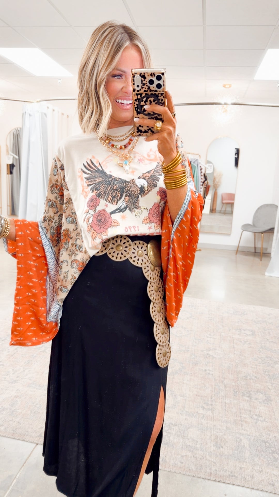 The Marlow Midi Skirt-Black