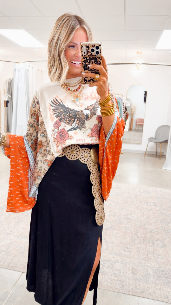 The Marlow Midi Skirt-Black