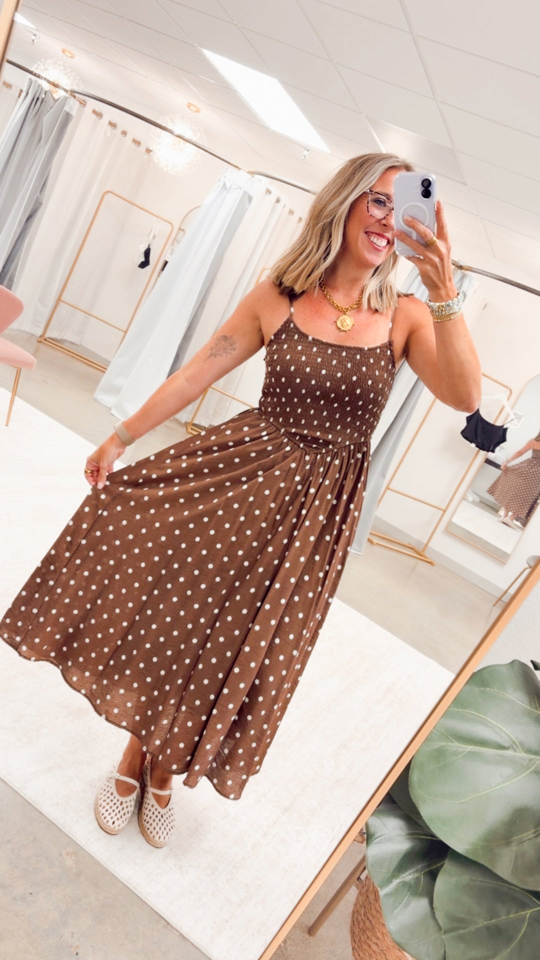 The Mocha Darling Midi Dress