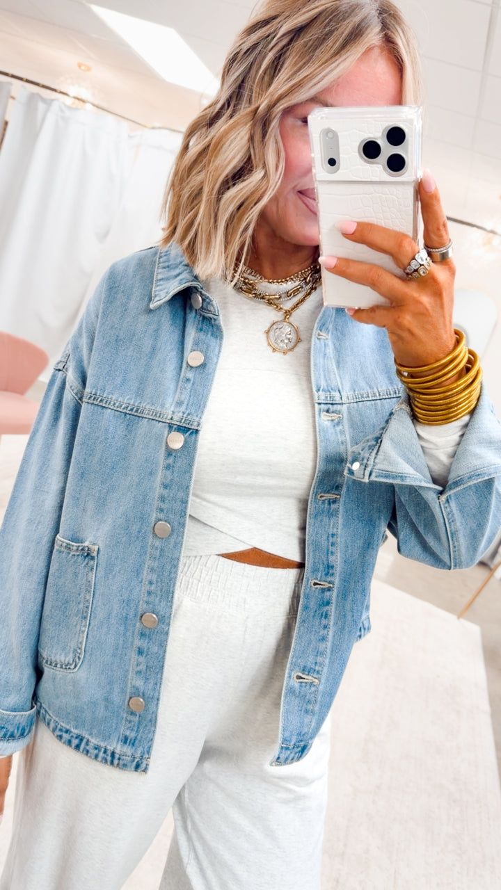 The Hardy Denim Jacket-Medium