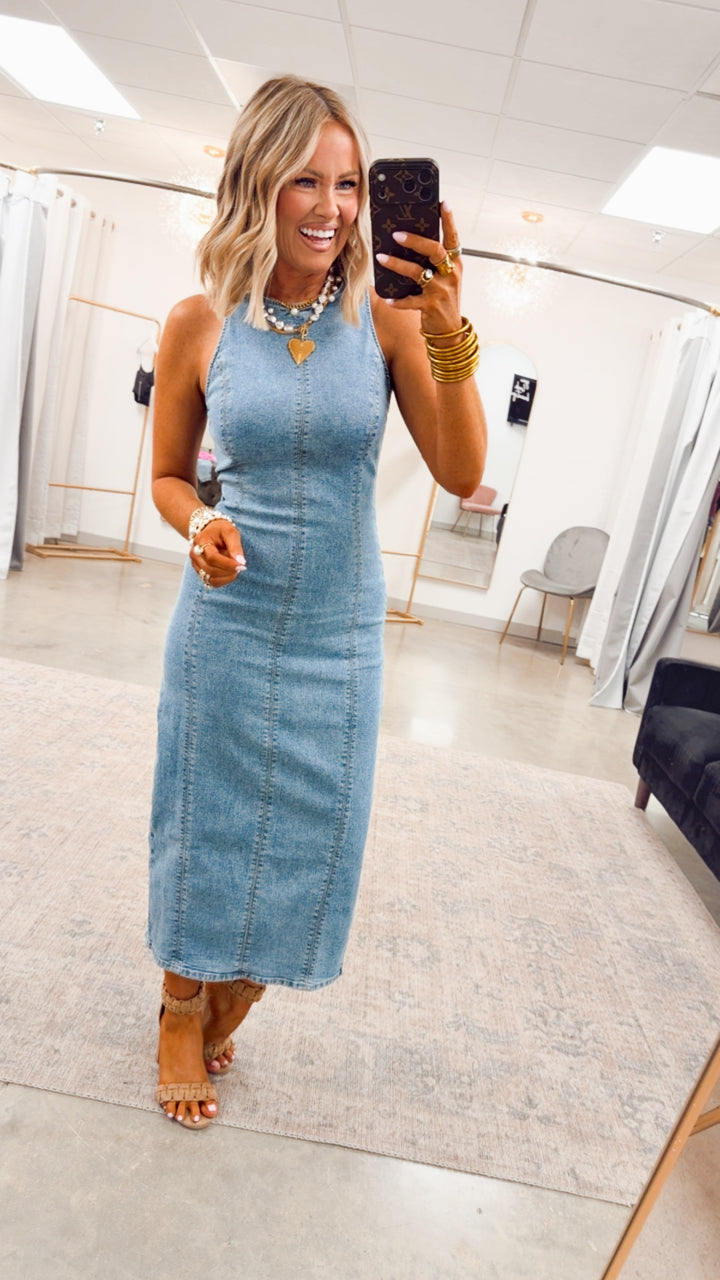 The Structure Midi Dress