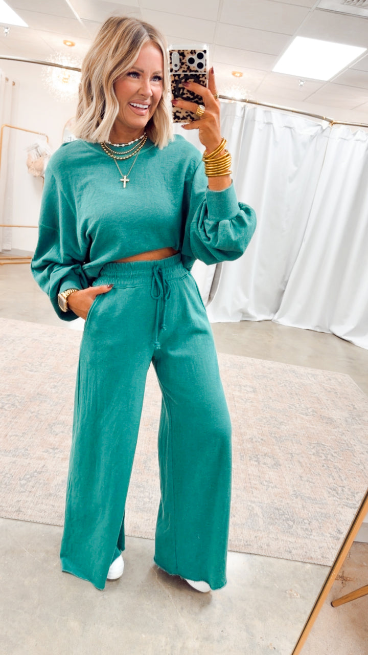 The Hampton Luxe Set-Kelly Green