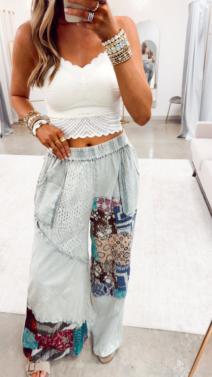The Mosaic Wide Leg Pants