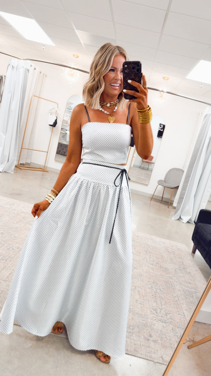 The Timeless Polka Two-Piece Set