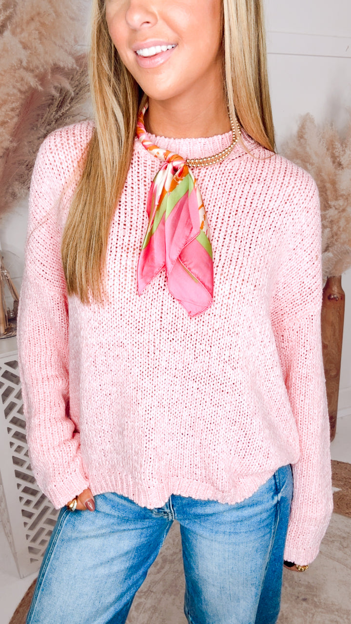 The Sea Hibiscus Sweater-Ballet
