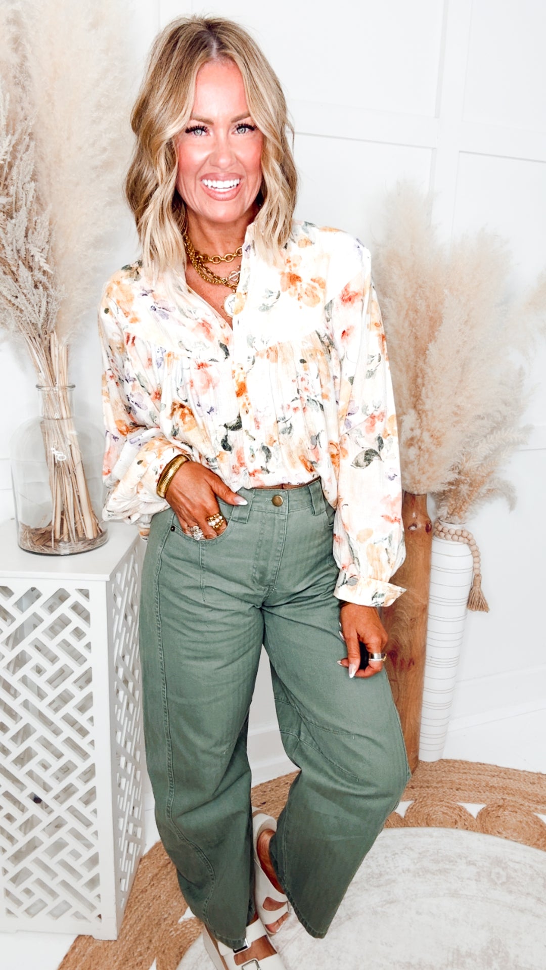 The Liana Floral Top
