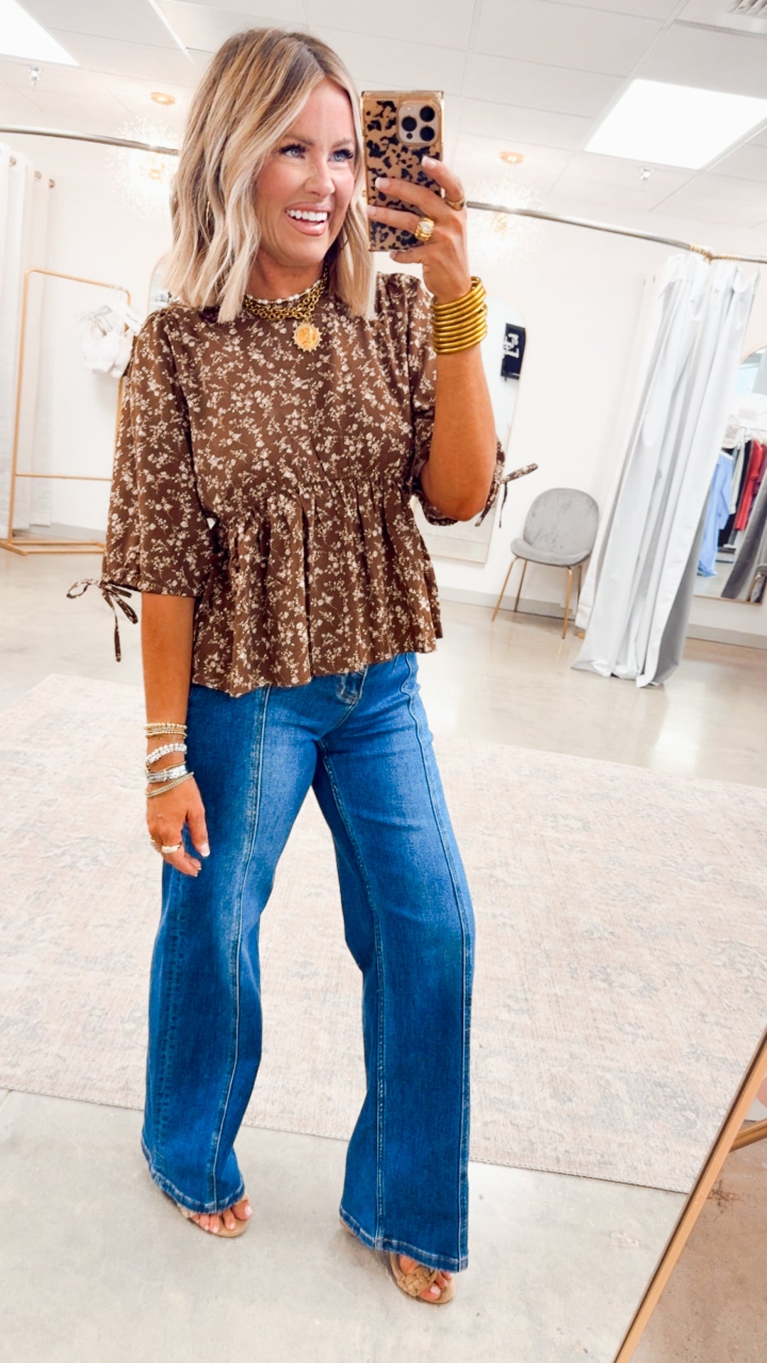 Sweet Impression Peplum Top