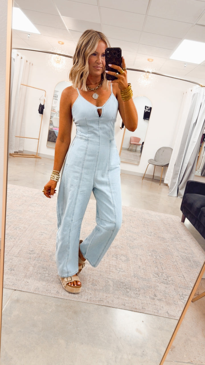 The Westline Barrel Jumpsuit