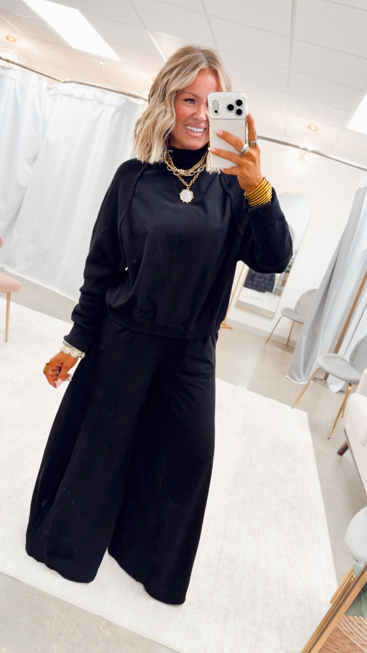 The Luxe Comfort Set-Black