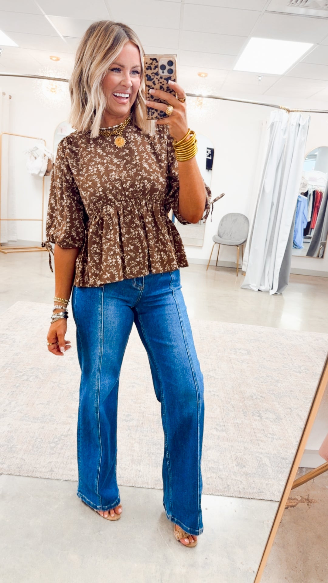 Sweet Impression Peplum Top