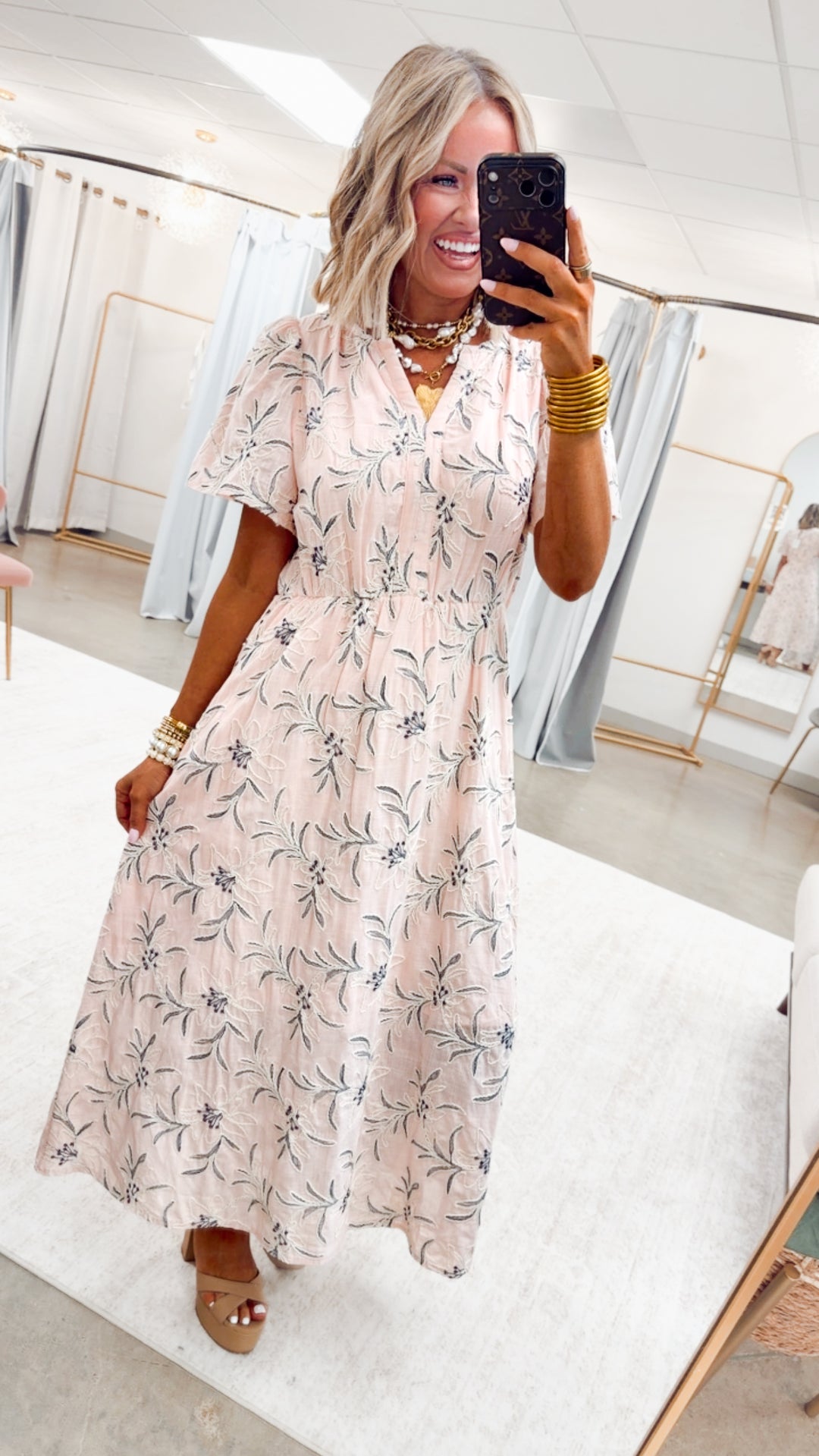 The Secret Garden Midi Dress