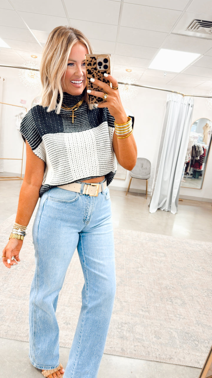 Mia High Neck Top