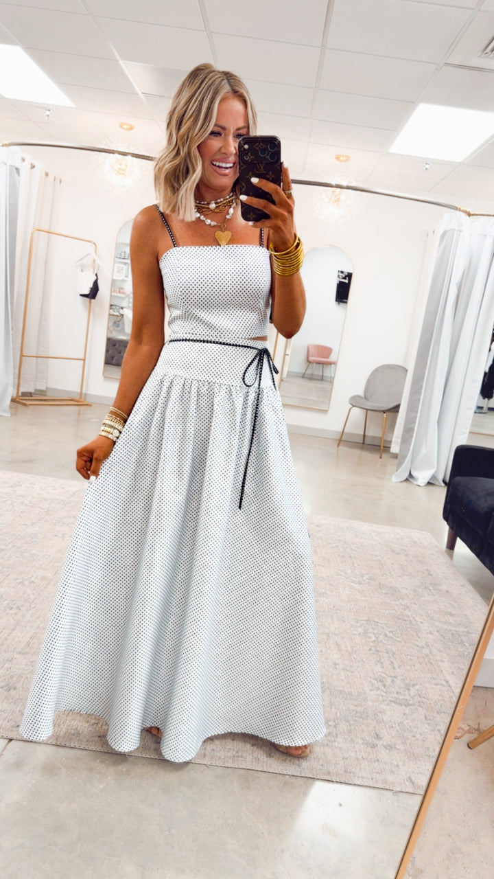 The Timeless Polka Two-Piece Set