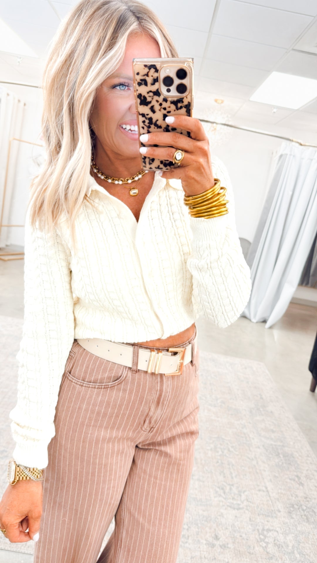 Axis Stripe Jeans