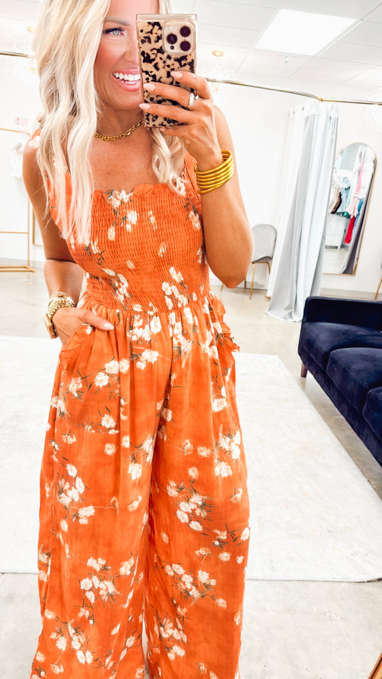 Harper Floral Jumpsuit – Sparkle Tallahassee