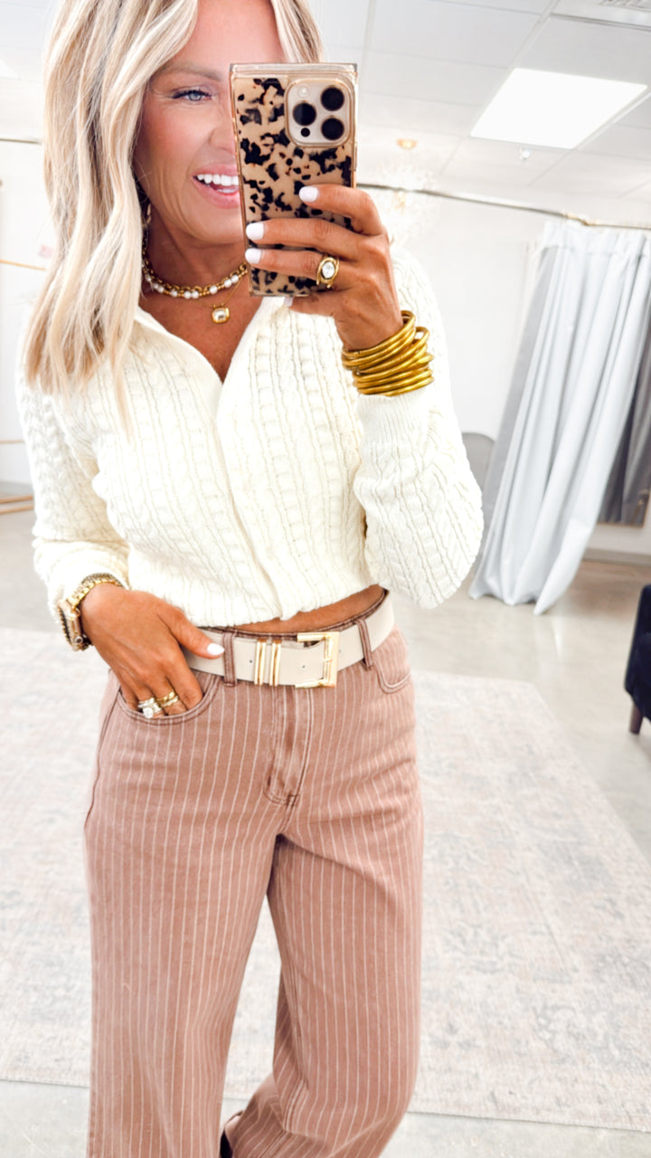 Axis Stripe Jeans