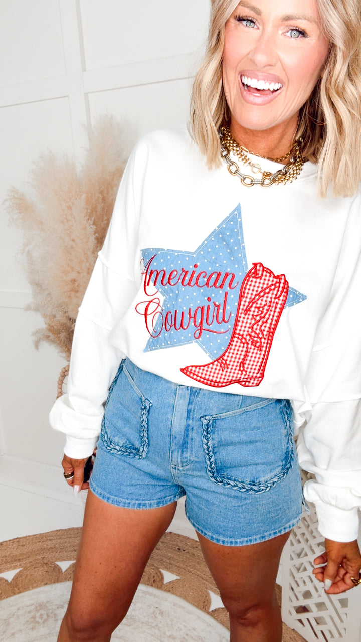The All-American Cowgirl Sweatshirt
