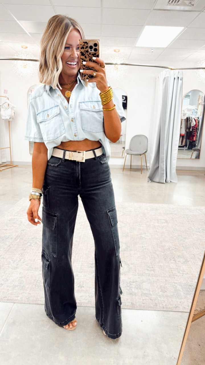 Lainey Button Down Top