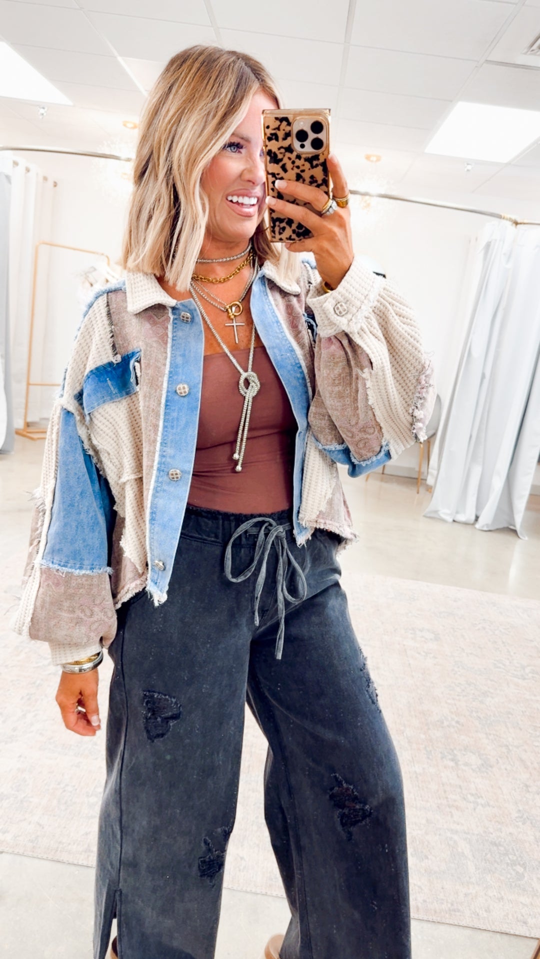 Gypsy Breeze Cropped Jacket