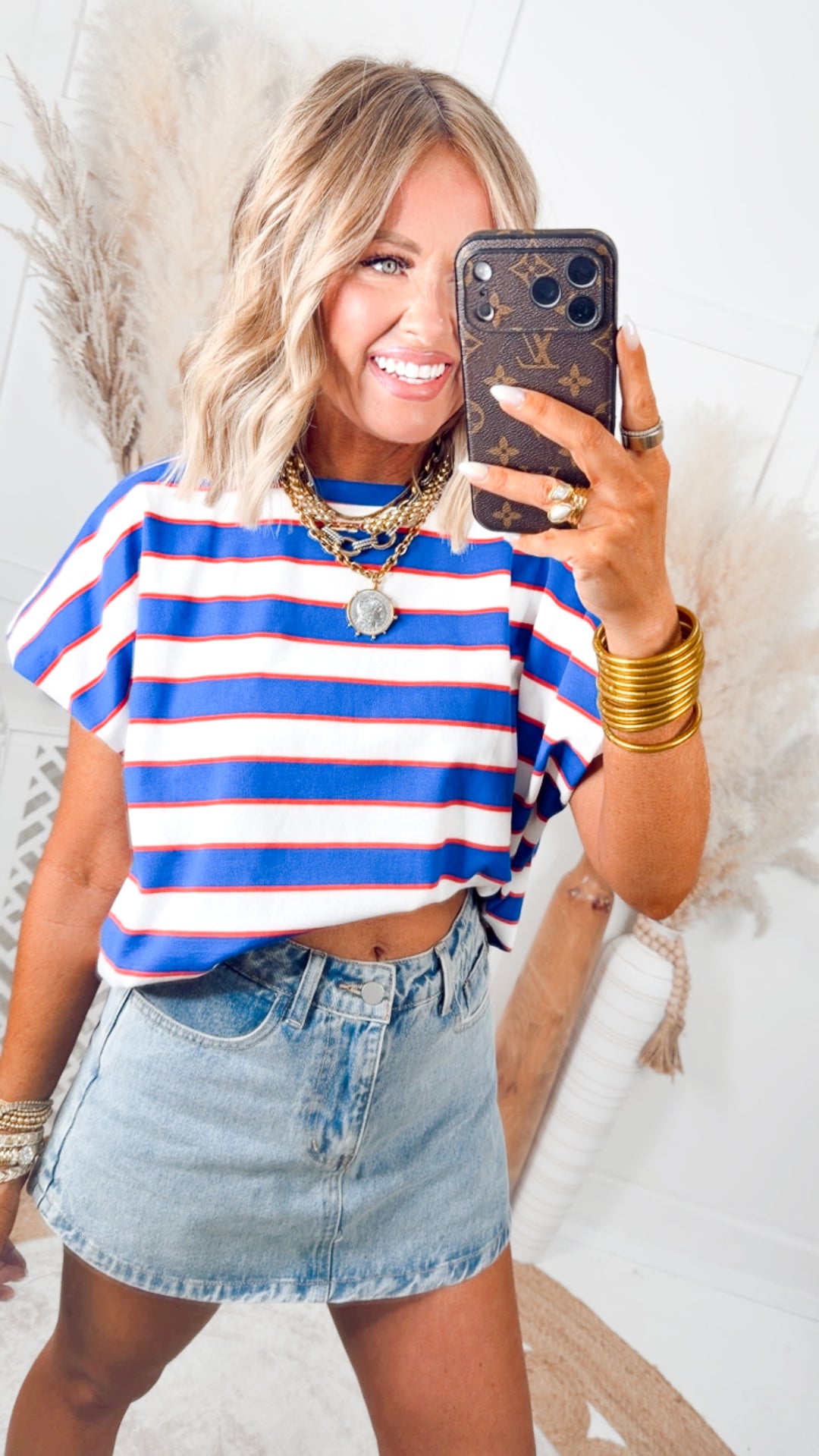The American Striped Tee