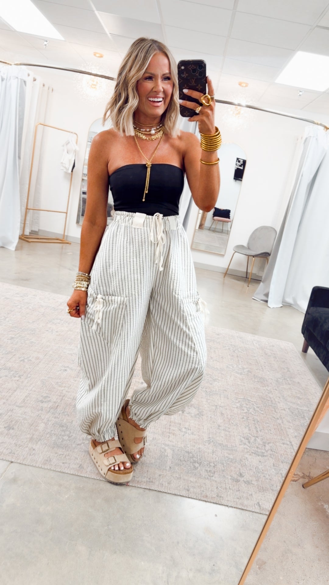 The Odette Jogger Pants-Oatmeal