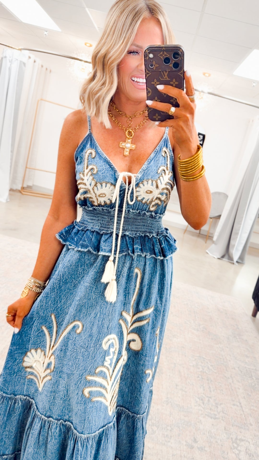 The Denim Reverie Dress