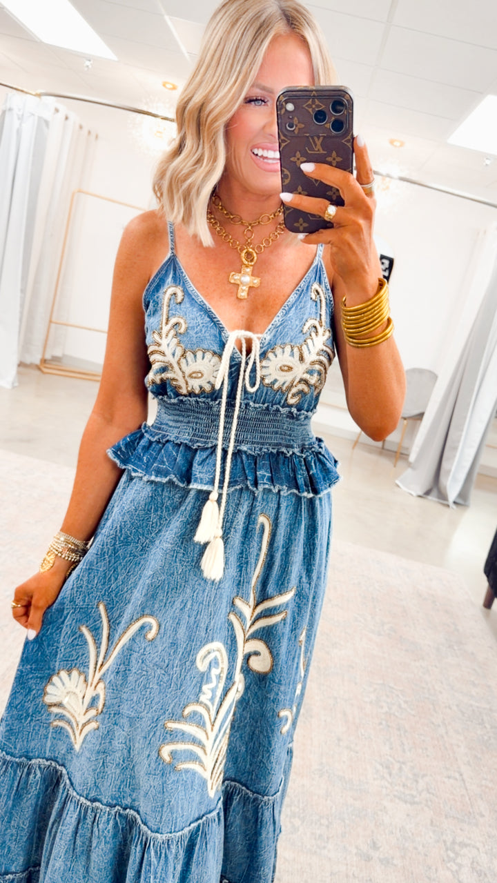 The Denim Reverie Dress