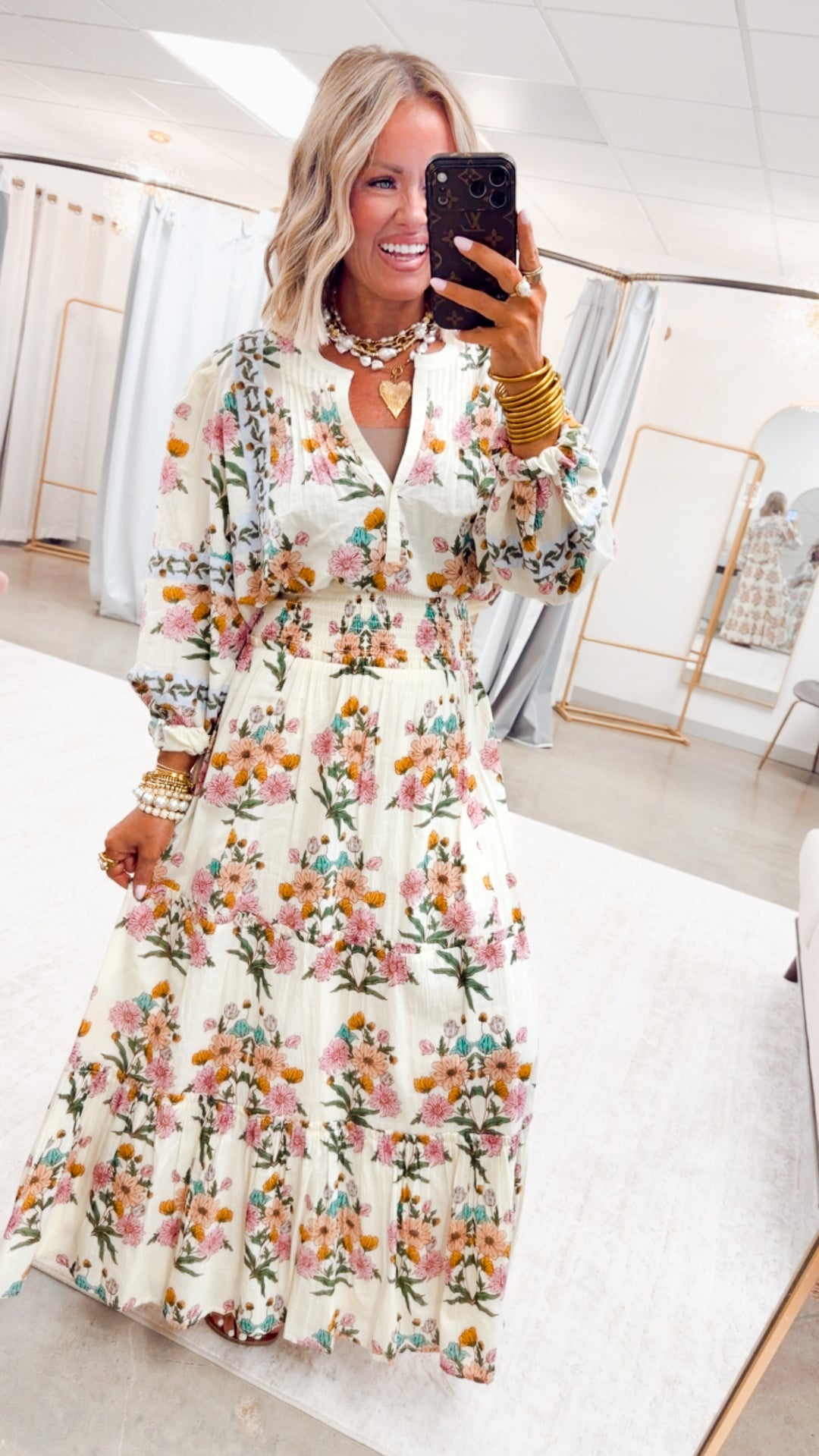 The Bloomfield Top & Maxi Skirt Set