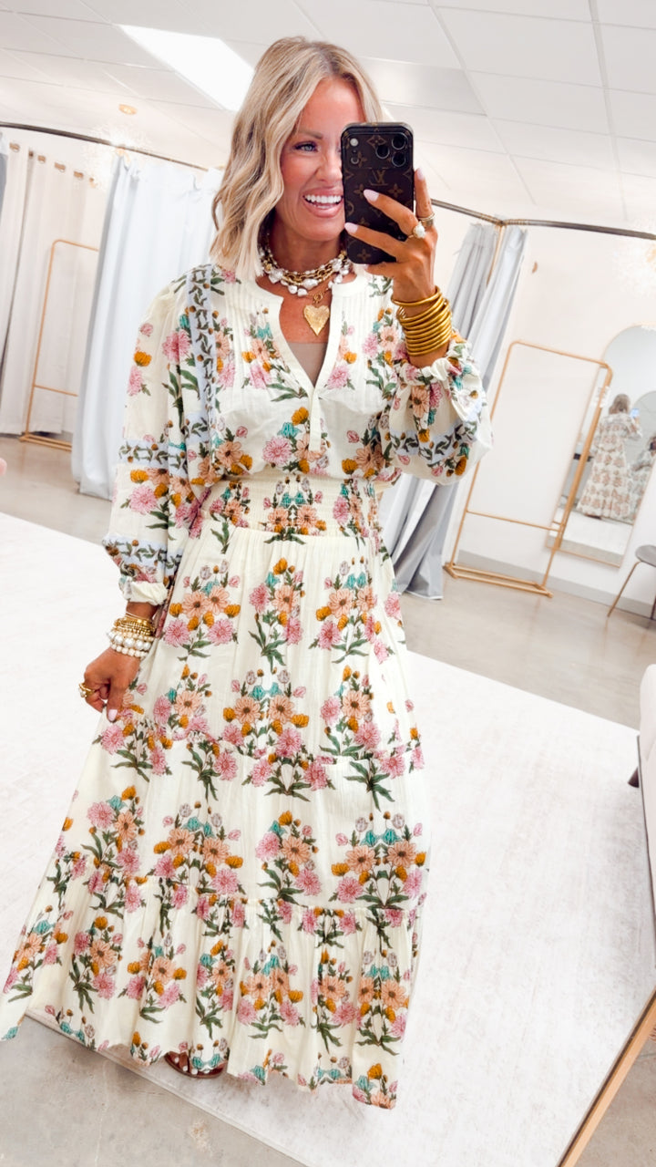 The Bloomfield Top & Maxi Skirt Set