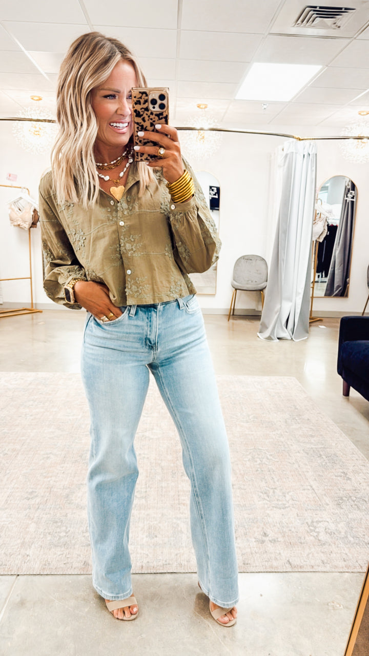 Olive Grove Blouse