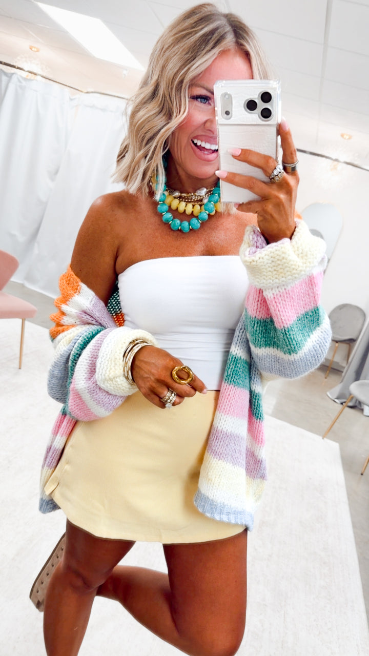 The Color Bloom Cardigan
