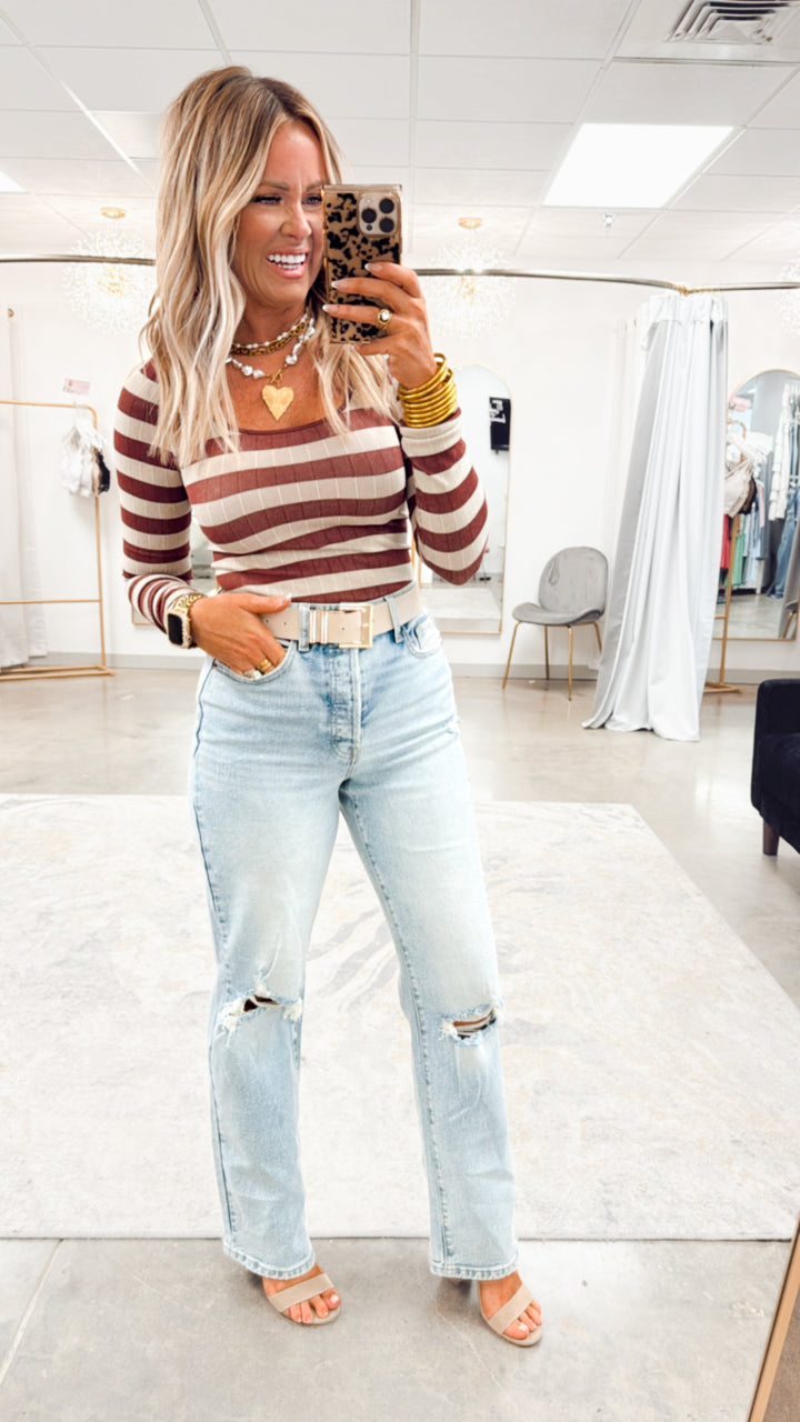 Casual Stripe Top