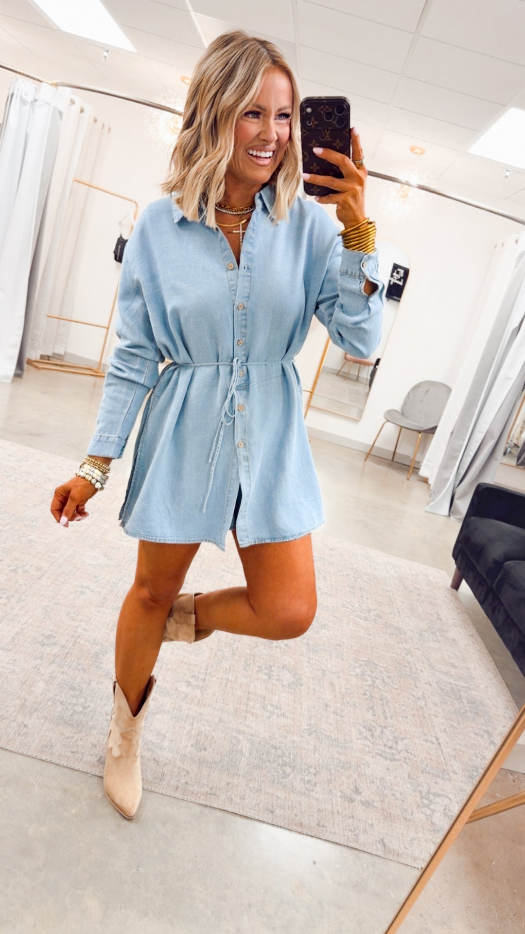 The Chambray Shore Romper